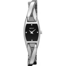 NY8731 DKNY Ladies Essentials and Glitz Silver Watch