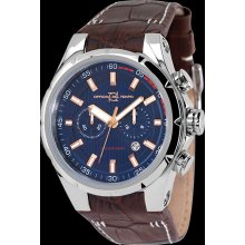 Officina Del Tempo Sail wrist watches: Sail I I Steel Blue ot1029/110b