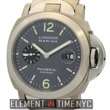 Officine Panerai Luminor Collection Luminor Marina 44mm Titanium And Steel D Series