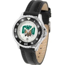Ohio Bobcats Competitor Ladies Watch with Leather Band