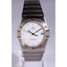 Omega Constellation Chronometer Two Tone Steel & 18 Karat Gold Quartz 3980876