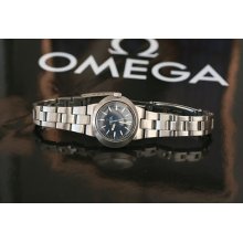 Omega Dynamic Automatic Ladies Watch 30mm 1970 Face Lovely Condition Serviced