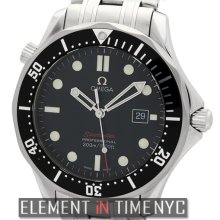 Omega Seamaster 300 M Quartz Stainless Steel 41mm Black Dial