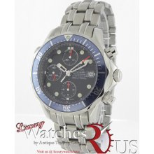 Omega Seamaster 300m Chronograph Steel With Blue Dial 2599.80