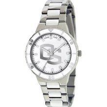 Oregon State Beavers Osu Pearl Ladies Watch - Alloy Case/white Bezel - Beads