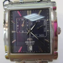 Orient Japan Men's Automatic 21 Jewels All Stainless S Black Original Edition