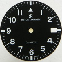 Original Revue Thommen Quartz Watch Dial Men's