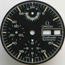 Original Vintage Omega Speedmaster Mark 4.5 Chronograph Dial 80's