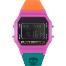 PA015PKGR Pauls Boutique Ladies Multi Coloured Digital Watch