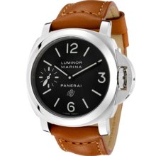 Panerai Men's Luminor Marina Black Dial Watch PAM00005