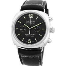 Panerai Steel 42mm Radiomir Chronograph Pam 396 N Letter Series Box, Warranty