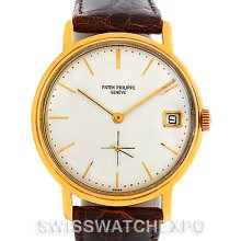 Patek Philippe Calatrava Vintage 18k Yellow Gold Watch 3445