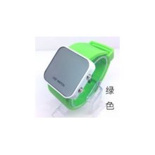 paypal accept,100% new fashion and high quality silicone mirror watch,