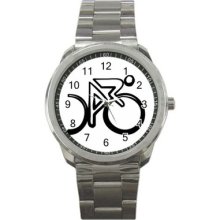 People Bicycle Sport Mens Wrist Watch Gift Cool