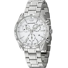 Philip Men's Blaze Chronograph Watch R8273995215 With Quartz Movement, White Dial And Stainless Steel Case