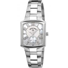 Philip Stein Womens Classic Tank Stainless Steel Watch 21-FMOP-SS