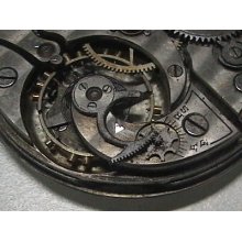 Pocket Watch Repair Enamel Dial Invar Chronometric Reg