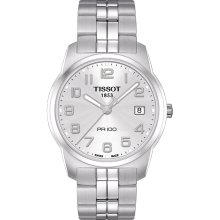PR 100 Men's Silver Quartz Classic Watch