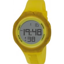 PU910801023 Puma Loop Transparent Yellow Digital Chronograph Watch