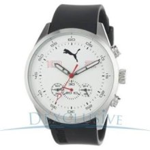 Puma Counter Pu102451002 White Dial Men's Watch 2 Years Warranty