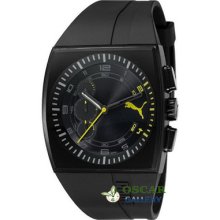 Puma Screen Pu102471002 Black Dial Men's Watch 2 Years Warranty