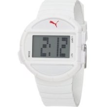 Puma Women's Pu910892001 Half-time Small Digital White Watch