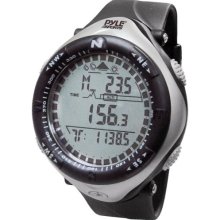 Pyle PAW1 Outdoor Digital Watch with Altimeter, Compass, Stop Watch, Barometer and Perpetual Calendar