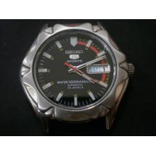 Rare 7s36 Seiko Sports Rare Vintage Automatic Winding Mechanical Men Watch