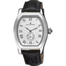 Revue Thommen Mens Tonneau Silver Face Automatic Watch 12016.2532