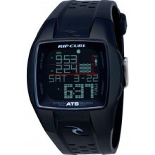 Rip Curl Trestles Oceansearch Tide Watch - Midnight Black -