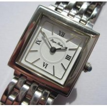 Roger Rodin Square N.o.s Stainless Steel Ladies Watch Runs And Keeps Time