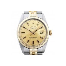 Rolex Datejust 16013 Champagne Dial Mens Watch