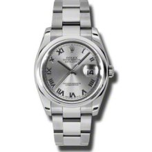 Rolex Datejust Men's Stainless Steel Case Automatic Date Watch 116200rro
