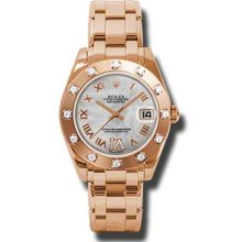 Rolex Lady Masterpiece Rose Gold Diamonds 81315 MDR