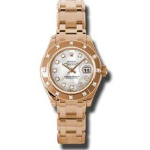 Rolex Lady Pearlmaster Rose Gold Diamonds 80315MD