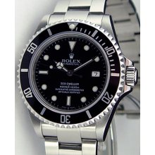 Rolex Mens Sea Dweller Black dial 16600 WatchChest