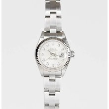 Rolex Stainless Steel with Diamonds Ladies 26mm Datejust 179174 Watch