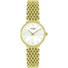 Rotary Gold Plated Bracelet LB00900/01 Watch