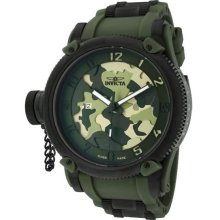 Russian Diver 52mm Special Ops Lefty Green Rubber Strap