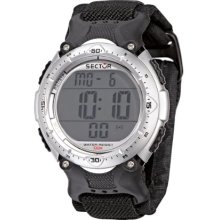 Sector Sports Watch R3251172415 In Collection Street With Digital Display, Grey Dial And Strap