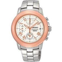 Seiko Criteria Chronograph Ladies Watch Sndy90p1