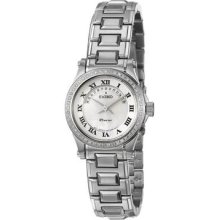 Seiko Ladies Premier Watch With Diamond Bezel Sxd773