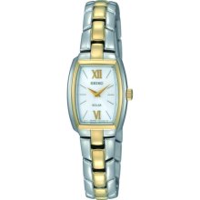 Seiko Ladies Solar Powered Two-Tone Watch