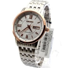 Seiko Men Japan 5 Automatic Sapphire Watch +warranty Srp260 Srp260j1