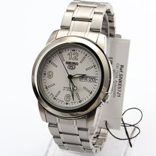 Seiko Men Japan 5 Automatic Watch +warranty Snke57 Snke57j1
