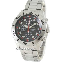 Seiko Neo Sports Chronograph 100m Sndd95p1 Sndd95p Sndd95 Mens Watch