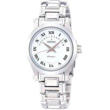 Seiko Premier Japan Lady's Watch Quartz All Stainless S Original Edition