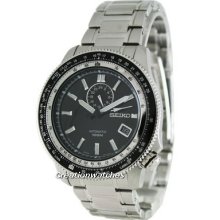 Seiko Superior Automatic Hand Winding Ssa003j Black Dial Tachymeter Mens Watch