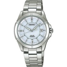 Seiko Watch Spirit Spirit Titanium Solar Sbpn001 White Men