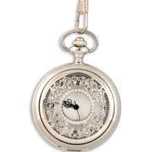 Silver Filigree Pocket Watch-Vintage/Classic